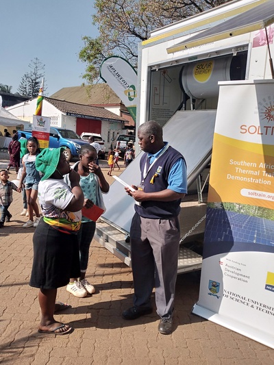 SOLTRAIN+ exhibits at at the Zimbabwe Agricultural Show 2023