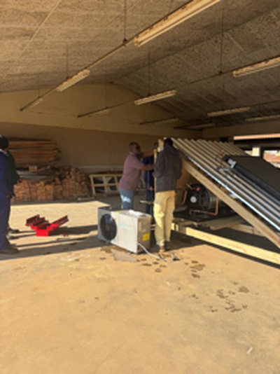 SOLTRAIN Expands - First Renewable Heating and Cooling Training Rig Delivered to Estwatini